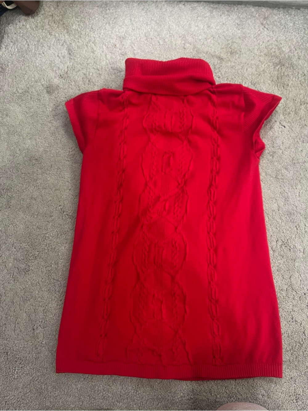 VTG Y2K Bebe Cable Knit Turtlekneck Shirt